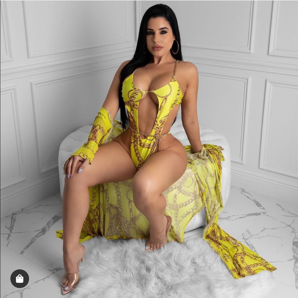Yellow Bikini Set